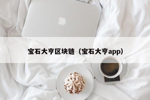 宝石大亨区块链(宝石大亨app)