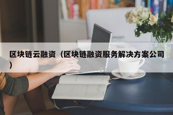 区块链云融资(区块链融资服务解决方案公司)